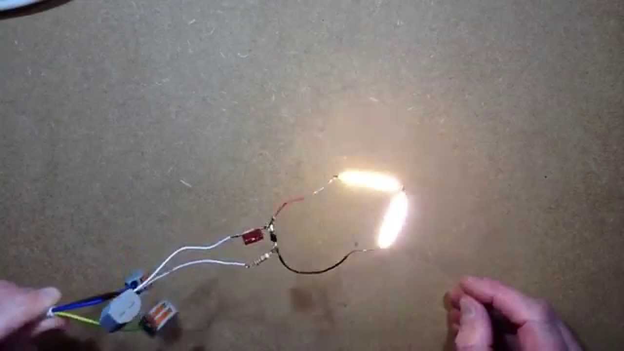 LED filament teardown and experiments. (short version) YouTube