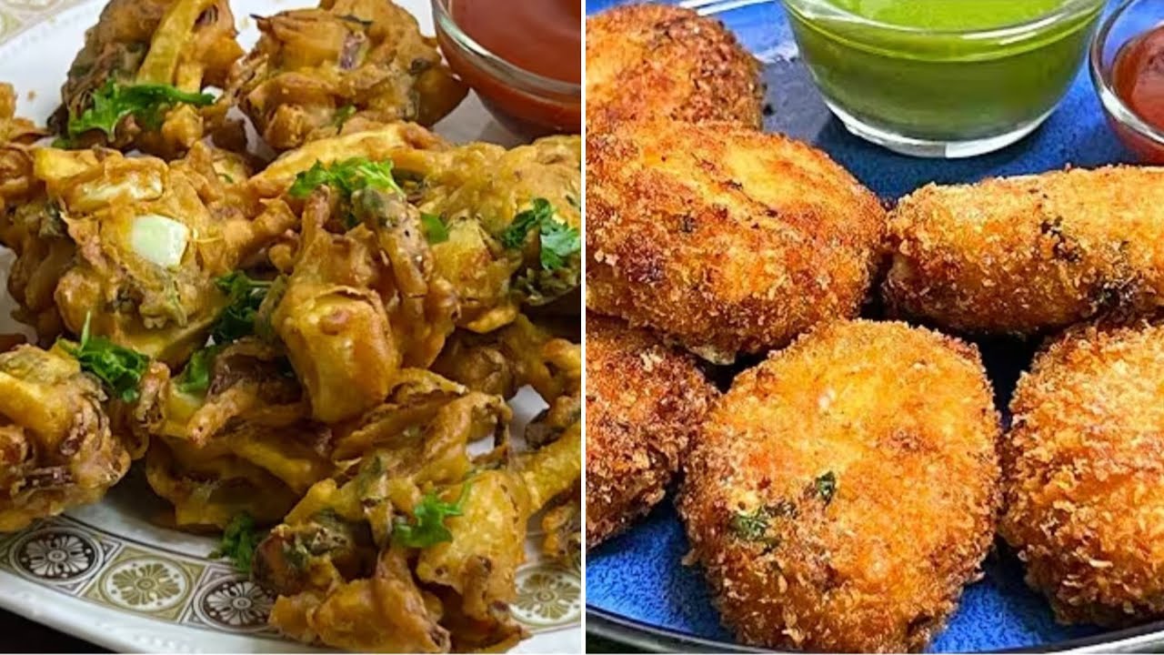 Anday Ki Do Behtareen Starter Recipe Iftar Ke Liye | Egg Pakoda Aur Egg Cutlets Recipe 