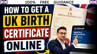 How to Get a UK Birth Certificate Online | Official GOV.UK Step-by-Step Guide
