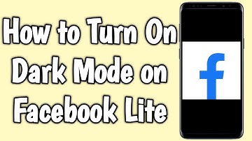 How to Turn on Dark Mode on Facebook Lite