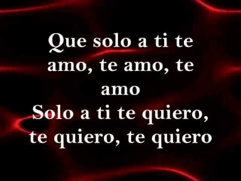 Jean Carlos Centeno Solo A Ti Te Amo Letra Youtube