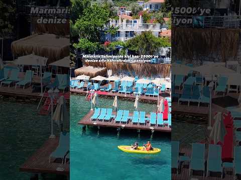 Selimiye’de 2500₺’ye denize sıfır konaklamak🙂‍↔️💦 #otel #tatil #selimiye #muğla