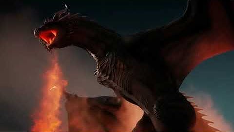 Dragon Unleashed: A Cinematic AI Battle Sequence