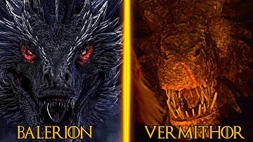 What Would Happen If The Legendary Balerion Was Alive, Would He Able To Beat Vermithor? - Explored