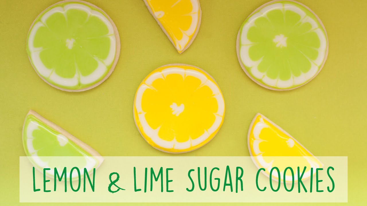 Lemon and Lime Sugar Cookies (Timelapse)