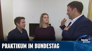 Hazel Brugger macht ein Praktikum bei SPD-Generalsekretär Lars Klingbeil