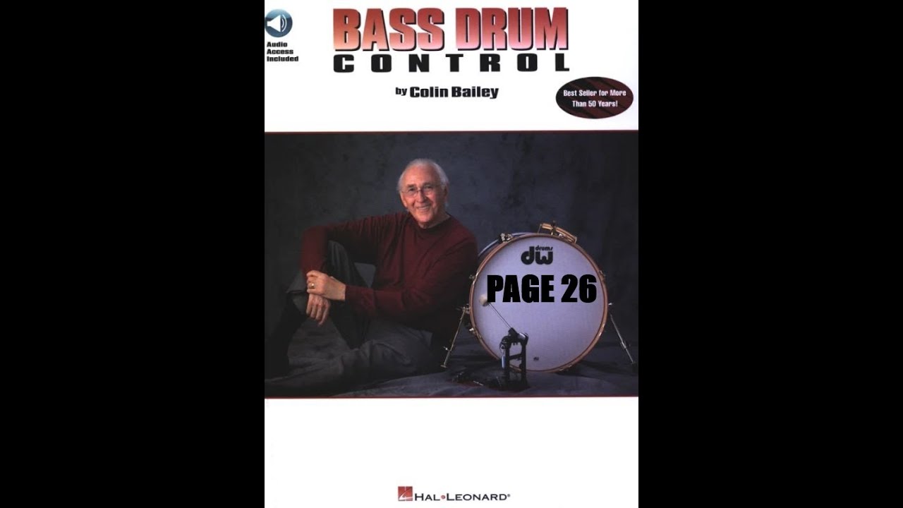 Colin Bailey - Bass Drum Control - pag. 26 - Contrapuntal exercise