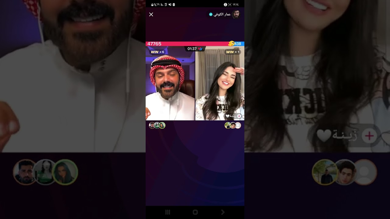 عمار الكوفي يغني لزينة اغنية أنت ملك