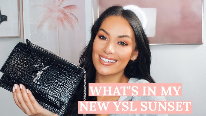 ysl sunset bag real vs