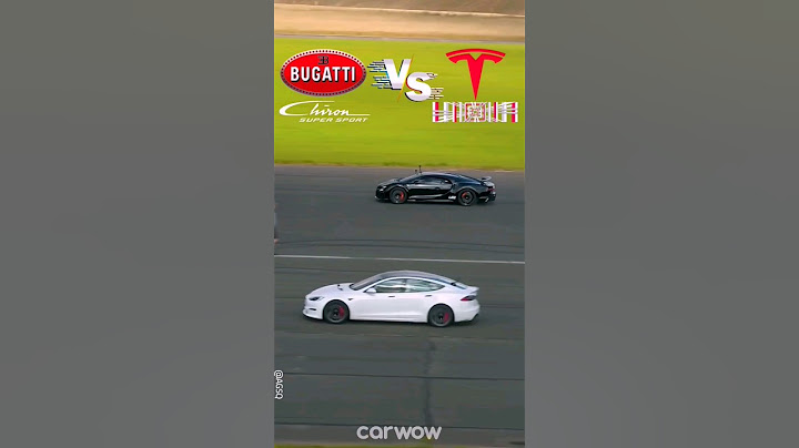 Bugatti chiron VS Tesla Model S plaid, Bugatti VS Tesla #bugatti #tesla #chiron #models