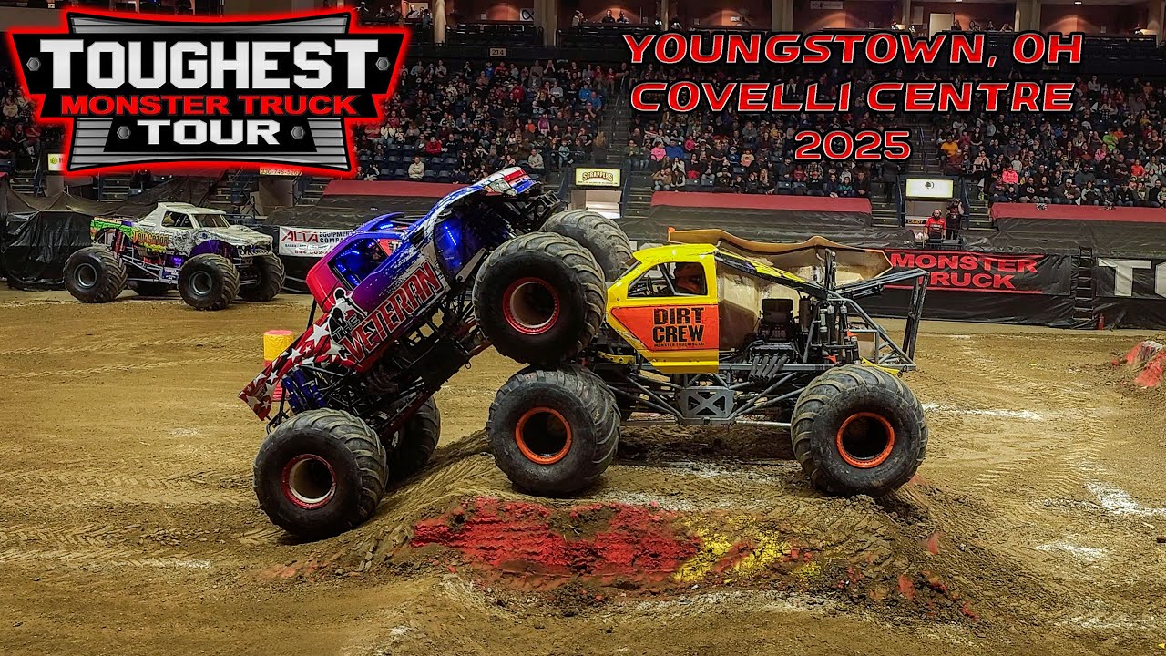 Toughest Monster Truck Tour @ Youngstown, OH 2025 Full Show 4K60