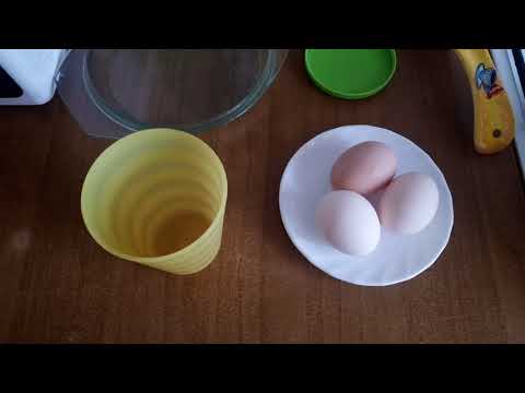 Быстрый омлет в микроволновке. Quick scrambled eggs in the microwave.