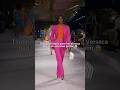 She's so unpredictable #fashion #model #runway
