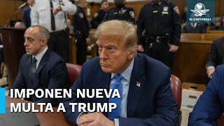 Juez amenaza a Trump con enviarlo a prisión