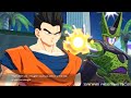 Dragon Ball FighterZ - Cell Meets Adult Gohan &  Roasts Him