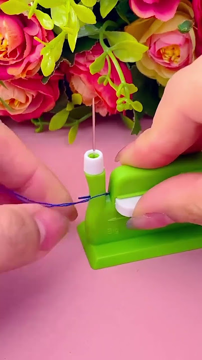 DIY Easy Hand Sewing Needle Threader Ⓜ️Product Link in Description & Comments!Ⓜ️