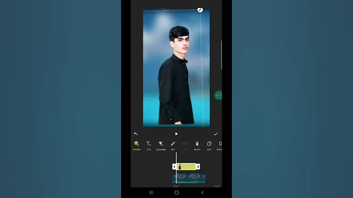 How to change background on one click in inshot  |  🤔 #asadofficial #videoediting #shortvideo