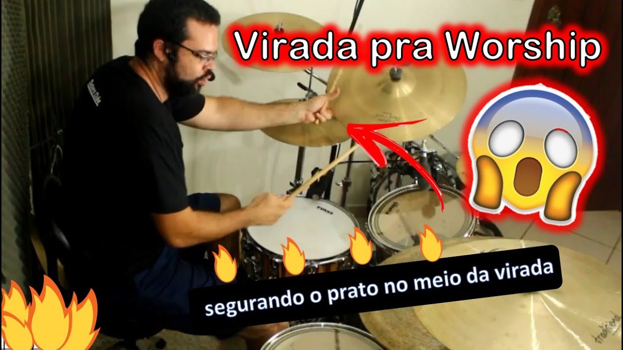 🔥 Virada pra Worship e Adoração segurando o prato no meio da virada 🔥  Eita!