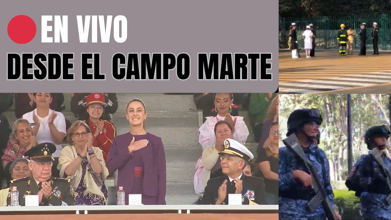 🔴 Esto está pasando en el Campo Marte en la Ciudad de México #CoberturaEspecial #8m
