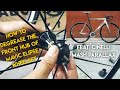 How to Degrease the front hub of Mavic Elipse wheelset ft. Cinelli Mash Parallax