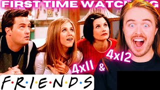 **INCREDIBLE EPISODE** Friends Season 4 Episodes 11 & 12 Reaction: FIRST TIME WATCHING