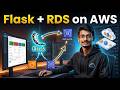 Build Python Flask Backend with Amazon RDS MySQL on AWS | EC2 API Server Full Tutorial