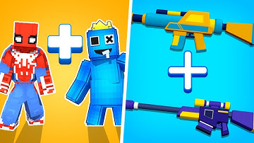 Merge Craft Heroes | Merge Master: Weapon Evolution- Merge Battles Gameplay (Part 1)