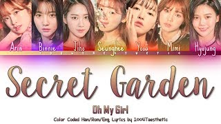 Oh My Girl (오마이걸) - Secret Garden (비밀정원) Color Coded Han/Rom/Eng Lyrics