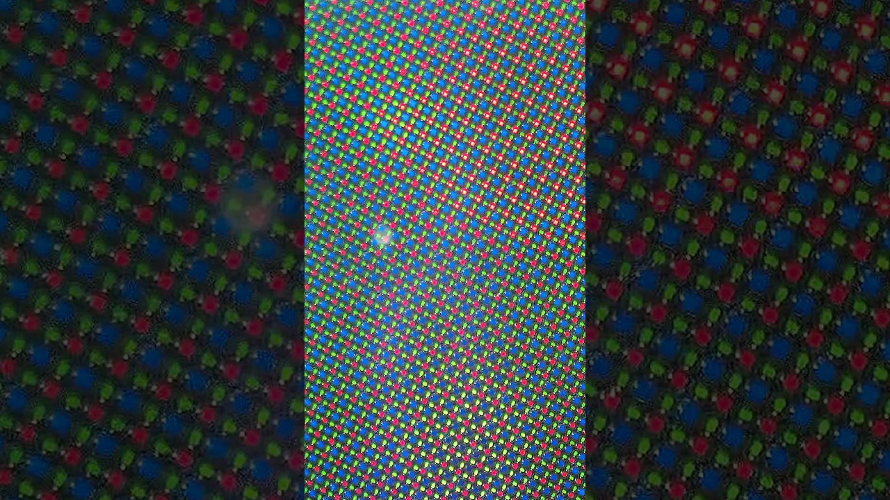 Screen pixels under a microscope | بكسلات الشاشة تحت المجهر