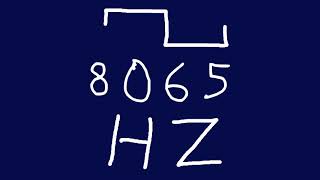 8065 hz square