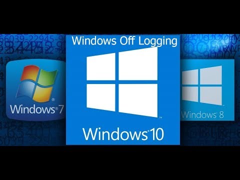Kaip išjungti Windows 10,8,7 Prisijungimо slaptazodi.Windows Logging off