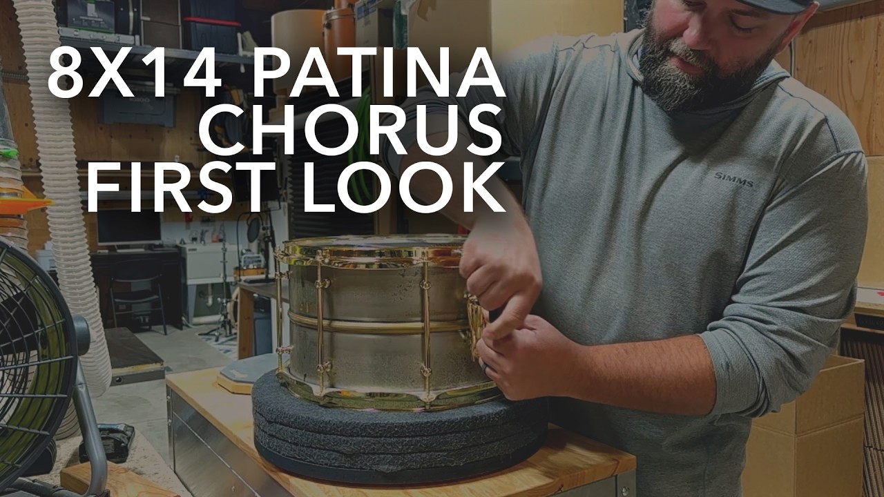 8x14 Patina Chorus First Look Snare Demo