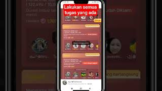 semua misi dan tugas di poppo live itu kerjakan dan jangan lupa di klaim hadiah nya. #poppolive