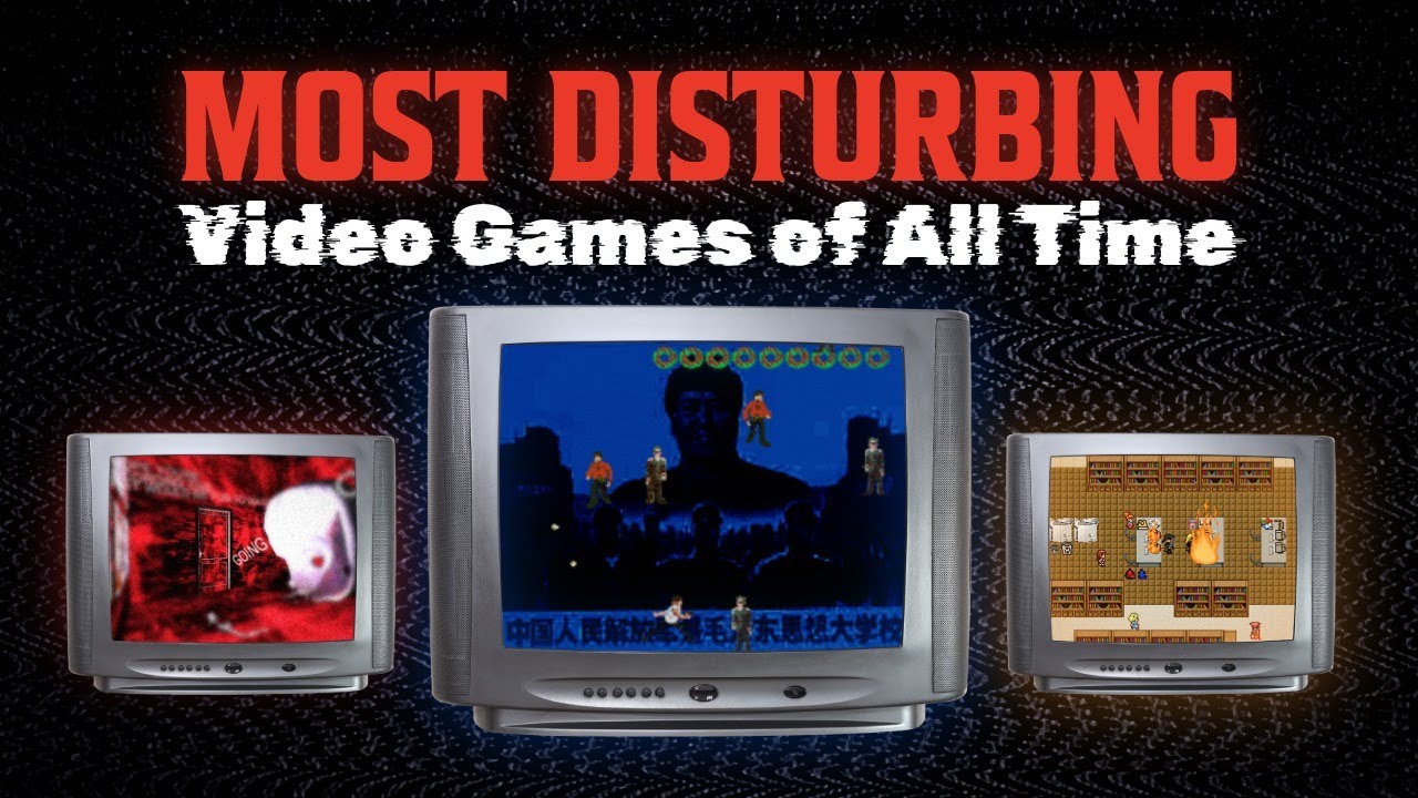 The MOST DISTURBING Video Games Of All Time