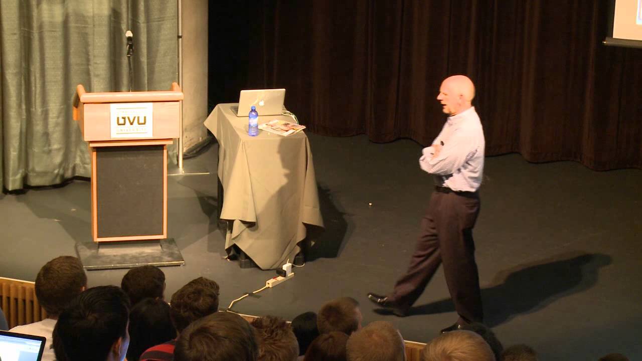 UVU: Don Watkins - Executive Lecture Series Fall 2012