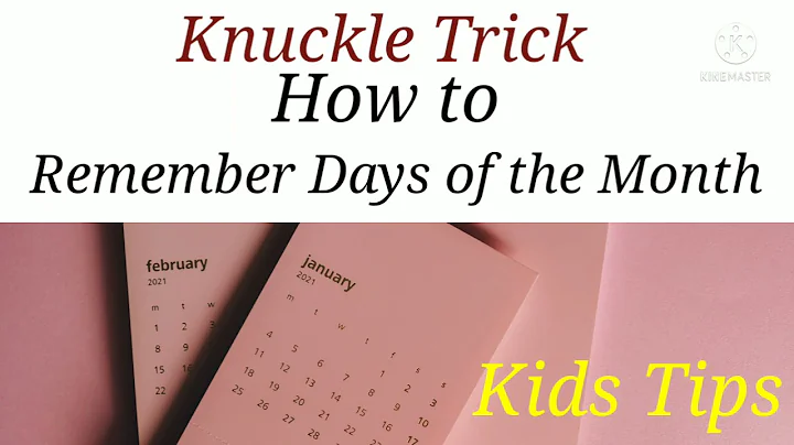#Knuckle Trick#How to remember Days of the Month