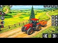 🚜 Real Tractor Trolley Simulator Gameplay 🏜 Tractor Driving 3D