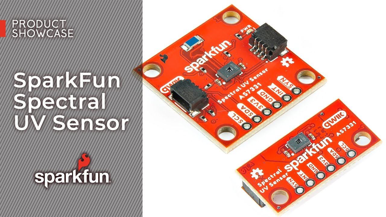 Product Showcase: SparkFun Spectral UV Sensor - YouTube