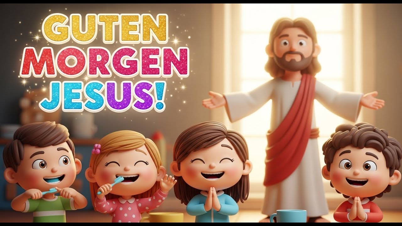Disziplin Lied für Kinder - Guten Morgen Jesus Lied für Kinder | Gute Gewohnheiten & Morgenroutine