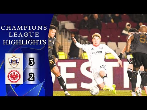 كاراباخ آينتراخت فرانكفورت 3 2 أبرز الأحداث دوري أبطال أوروبا 2025 26 كاراباج فرانكفورت