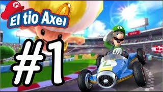 EL PODER DEL DIOS WEEGEE - Mario Kart 7 Modo Espejo Parte 1 por El Tío Axel