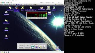 WarpAmp In Action (86Box, OS/2 Warp 4)