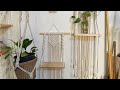 مكرمية برف سهلة جدااا للمبتداين macrame for beginners