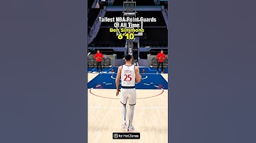 Tallest NBA Point Guards Of All Time #nba #basketball #shorts #trending #nba2kmobile #nba2k26 #2k