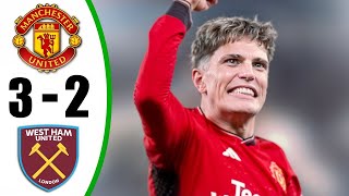 Manchester United vs West Ham 3-2 - All Goals & Highlights - 2025