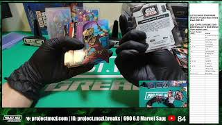 Project Mozi Breaks #695 4.02026 TOPPS CHROME STAR WARS GALAXY 2 BOX BREAK (from sealed case)