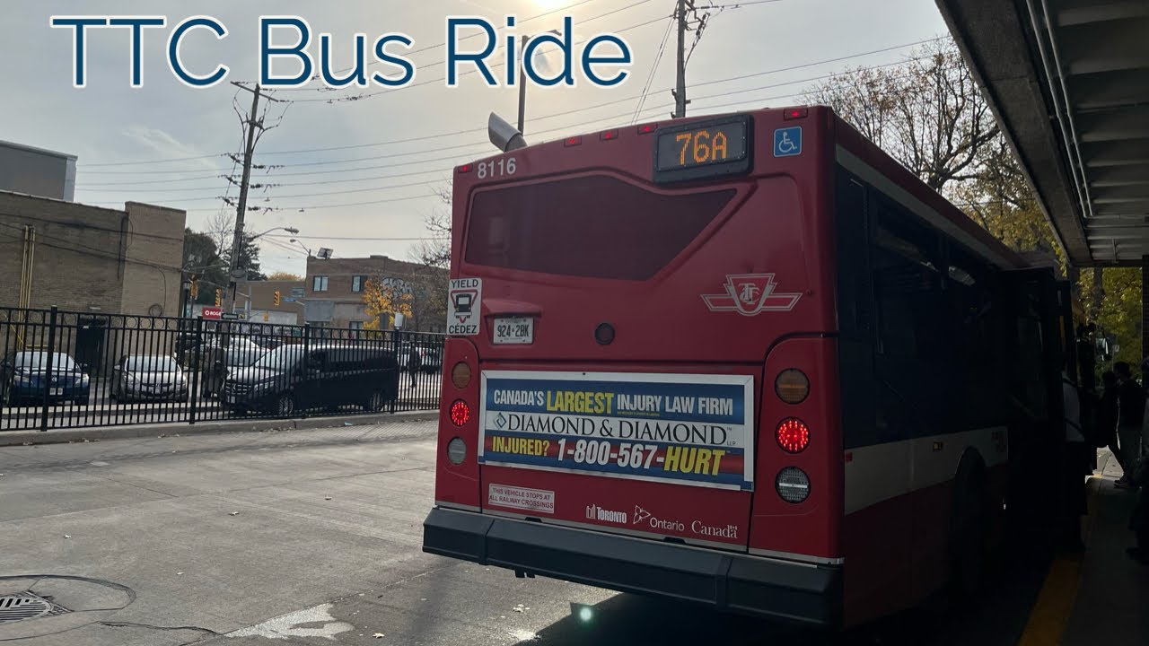 toronto-ttc-76a-royal-york-bus-ride-full-route-northbound-in-some