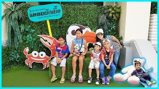 น้องบีมลูกแม่บี | เที่ยวเพชรบุรี แหลมผักเบี้ย ทะเลชะอำ คลิปเต็ม