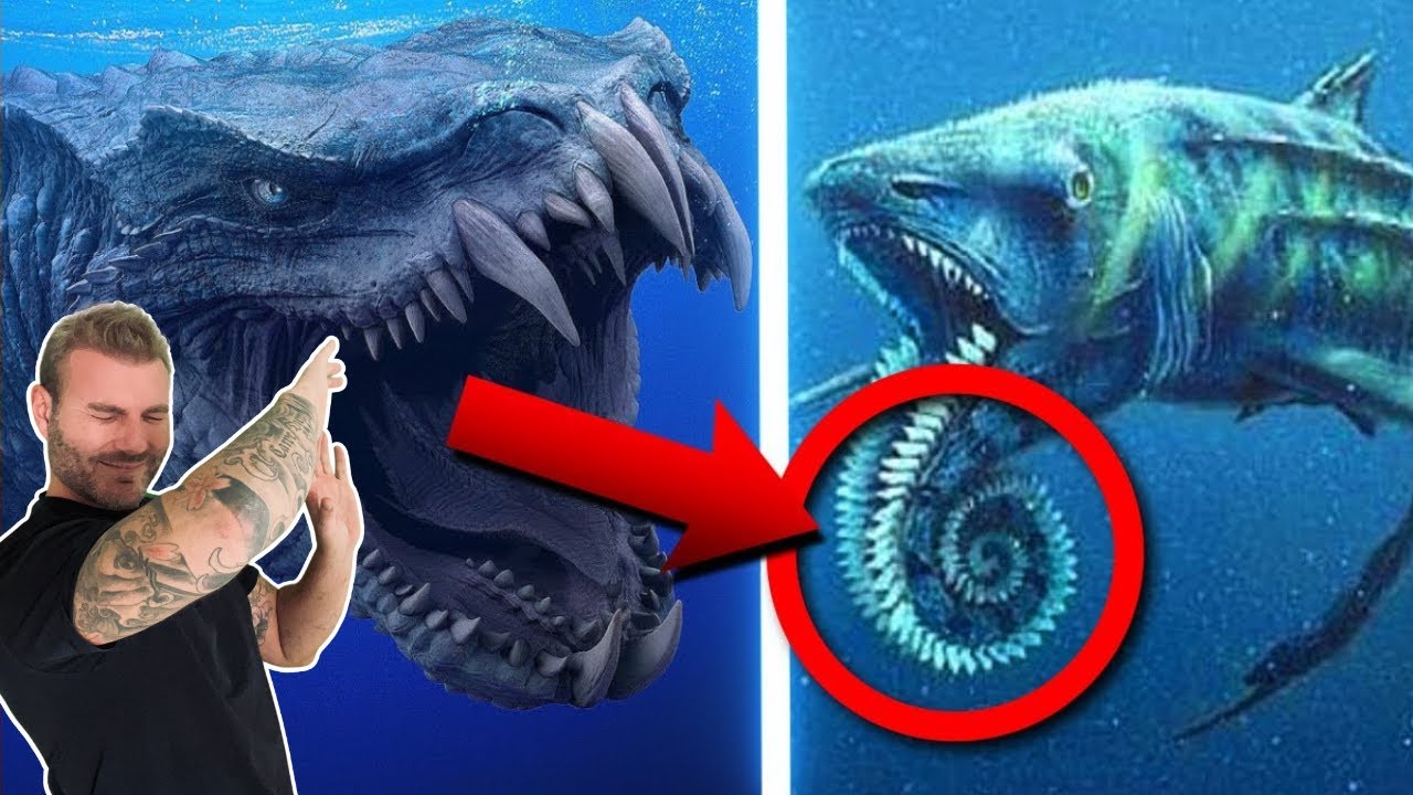TOP 7 Frygteligste Havdyr Fra Fortiden med 