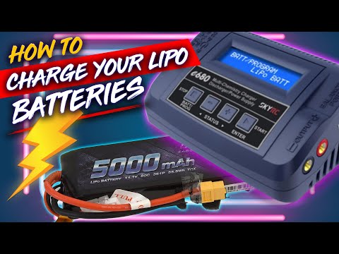 Video: Hoe Een Li Pol-batterij Op Te Laden?